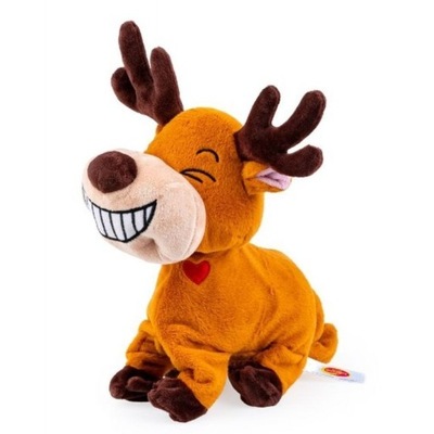 PLUSZAK RUCHOMY ŁOŚ ŚMIESZEK DUMEL