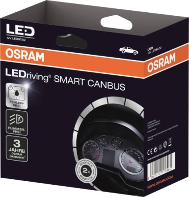 ADAPTATEUR LEDRIVING SMART CANBUS OSRAM LEDSC03 
