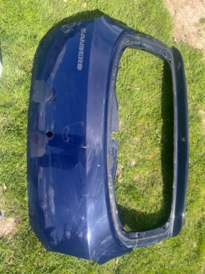 Dacia sandero ii 12-20 крышка багажника задняя задняя крышка багажника фото №1