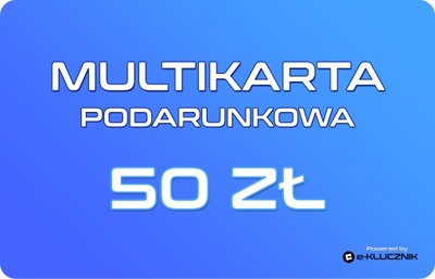 Karta Podarunkowa Multikarta 50 zł