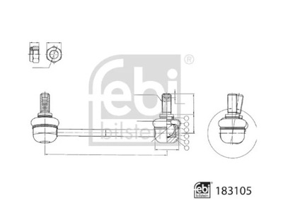 183105/FEB CONNECTOR STABI.  