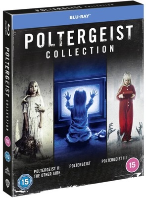 DUCH Poltergeist Trylogia 1 2 3 Blu-ray Trilogy