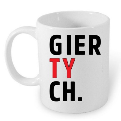 Kubek porcelanowy biały, GIERTYCH