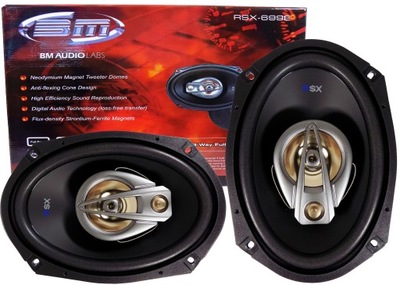 BOSCHMANN ALTAVOCES DE AUTOMÓVIL 6X9'' ELIPSY OWALE  