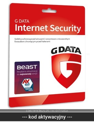 G Data Internet Security 2PC /1rok KONTYNUACJA