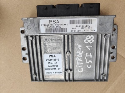 COMPUTADOR DEL MOTOR XSARA PICASSO 1.8 9644674580  