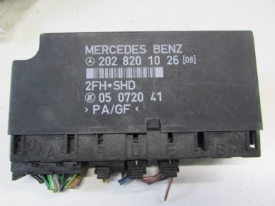 Блок керування, модуль комфорту mercedes w202 фото №1