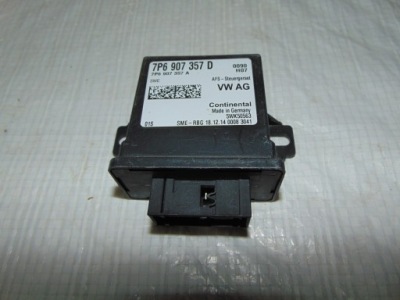 Vw golf vii модуль блок керування світла 7p6907357d фото №1