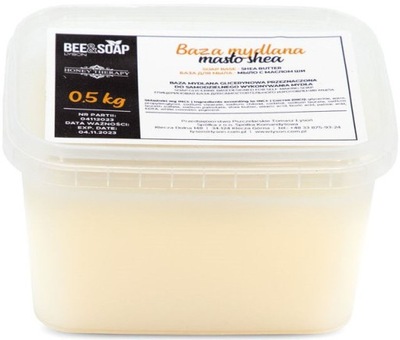 BAZA glicerynowa MASŁO SHEA 0,5 kg