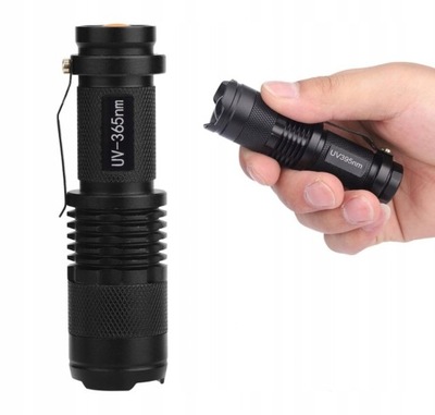 WKV-395NM TACTICAL FLASHLIGHT + UV DETECTOR