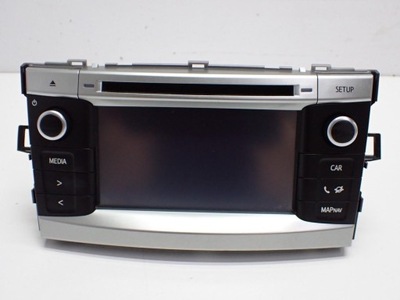 Навигация navi радио заводская оригинал 86140-0f050 toyota verso 14r фото №1