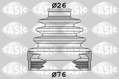 Набір захист wał привідний 1904019 фото №1