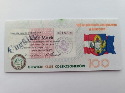 100 MAREK GLIWICKICH UNC