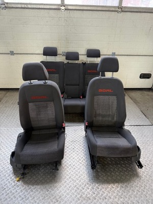 Golf v plus 05- сидіння заднє сидіння комплект фото №1