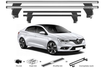 БАГАЖНИК КРЫШИ АЛЮМИНИЙ RENAULT MEGANE IV GRAND КУПЕ МОДЕЛЬ OD 2017 фото