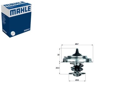 TERMOSTATAS AUDI SKODA VW PC TRANSPORTER MAHLE 