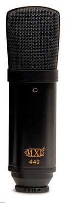 MXL 440 Mikrofon pojemnościowy Wielkomembranowy