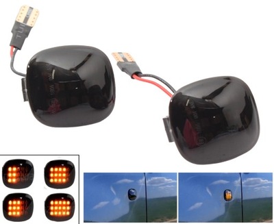 LUCES DIRECCIONALES LUCES DIRECCIONALES DIODO LUMINOSO LED FLOTANTE EN ALAS AUDI A3 8L A4 B5 A8 D2 -99  