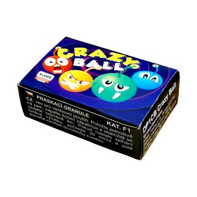 Kulki Crazy ball 6 sztuk