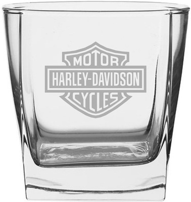 Zestaw 2 szklanek do Whisky grawer Harley Davidson