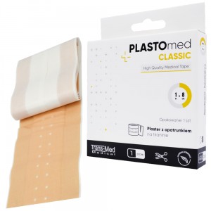 Przylepiec tkaninowy z opatrunkiem PLASTOMED 6x1