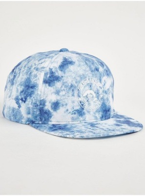 GEORGE czapka z daszkiem tie die blue 8-12 y. 128-152