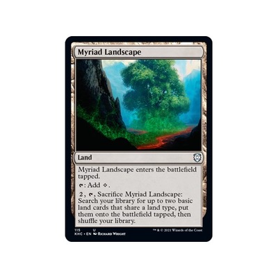 MTG 2x Myriad Landscape (Uncommon)