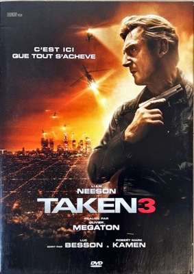 DVD TAKEN 3