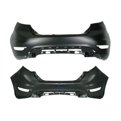 Ford fiesta mk7 08-17 бампер задний фото №1