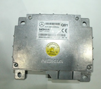 Модуль телефона mercedes w211 e-klasa фото №1