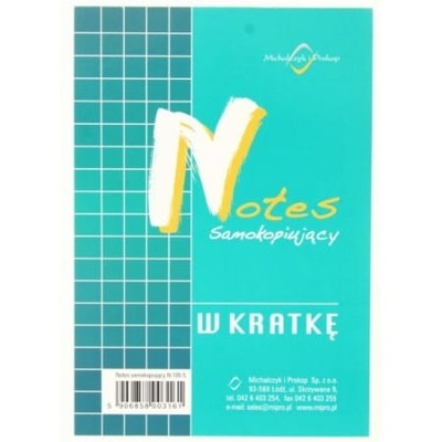 N-105-5 Notes A-6 kratka samok