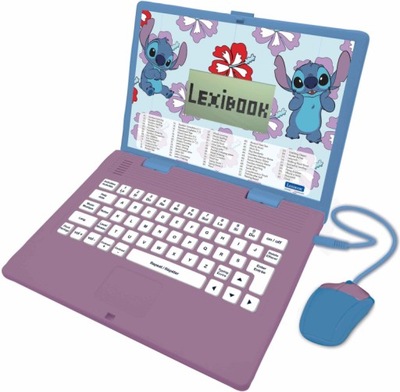 Laptop edukacyjny Sticht dwujęzyczny lexibook