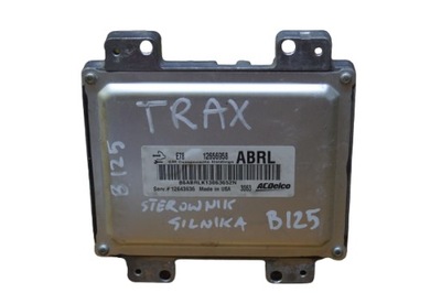 Блок керування двигуна chevrolet trax 12656958 фото №1