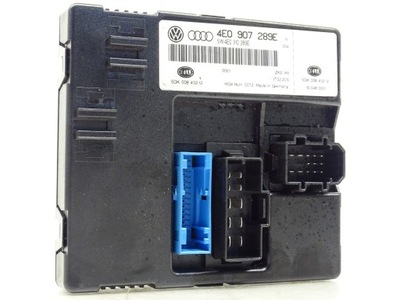 UNIDAD DE CONTROL MÓDULO COMODIDAD AUDI A8 D3 4E0907289E  