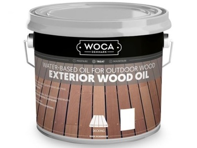 WOCA exterior oil WALNUT olej do tarasu orzech 2,5l
