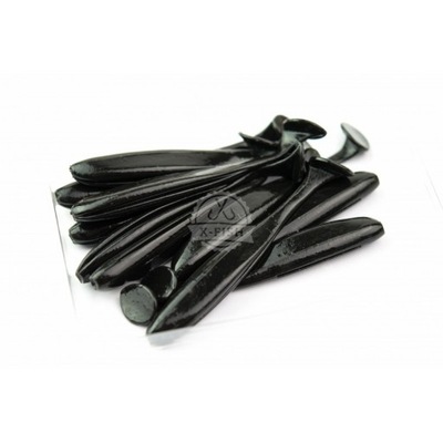 Keitech Easy Shiner 2" 001 black 12szt.