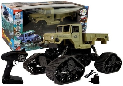 AUTO PICKUP TERENOWE GĄSIENNICE R/C 1:12