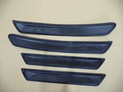 Накладки пороговые накладки перед задняя bmw 2 f46 komple фото №1