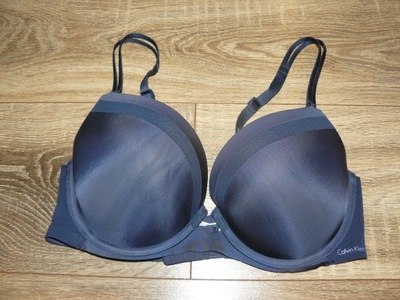 Calvin Klein __ USZTYWNIANY, GRANATOWY PUSH-UP ___ 80C