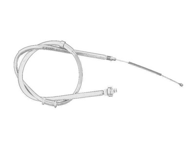 CABLE FRENOS DE MANO PARTE TRASERA P (1535/1258MM) LANCIA YPSILON 0.9-1.3D 05.11-  