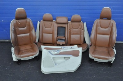 Volvo s60 ii комплект сидений сиденья сиденья кожа фото №1
