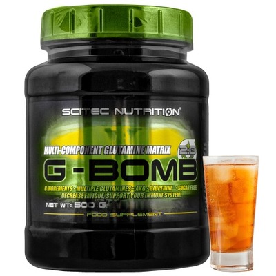 SCITEC G-BOMB 500 g GLUTAMINA MATRIX AMINOKWASY !!