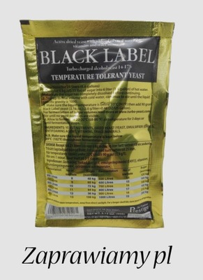 Drożdże BLACK LABEL 90g Prestige