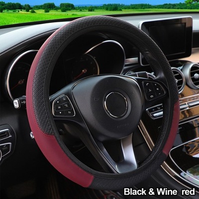 PU Leather Universal Car Steering-wheel Cover 38CM фото