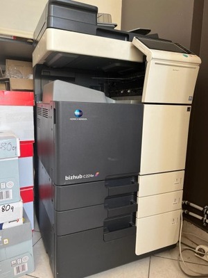 Konica Minolta Bizhub C224e czarno-biały, kolorowy