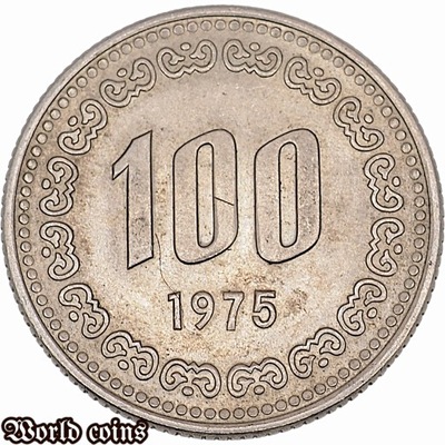 100 WONÓW 1975 KOREA POŁUDNIOWA