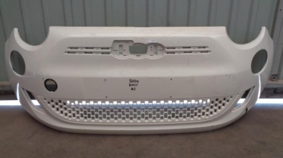 Бампер fiat 500e ii 2020- передний electric белый фото №1
