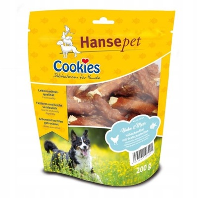 HansePet Cookies Pałeczki rybne 200g