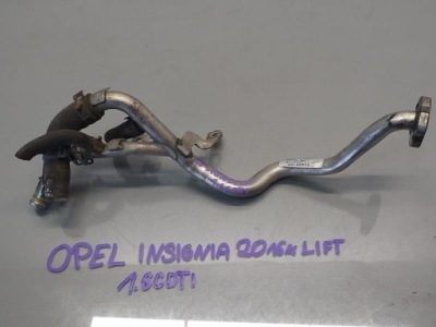 Пабтрубок  труба воды opel insignia a 1.6 cdti 55488799 фото №1