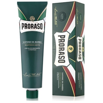 Krem do golenia w tubie PRORASO Linia Zielona 150ml Eukaliptus